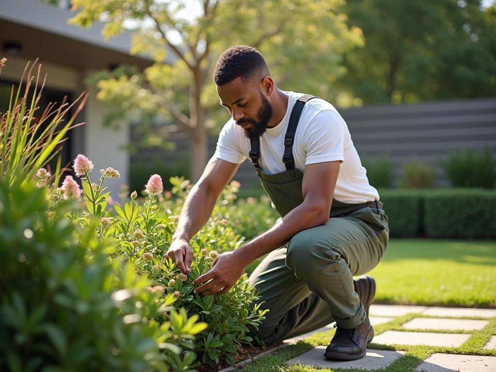 Entretien de plates-bandes